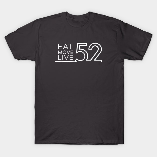 EatMoveLive52 Logo T-Shirt by EatMoveLive52